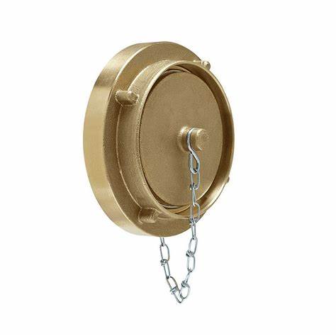 TAMPÃO STORZ C/ CORRENTE LATÃO 2.½