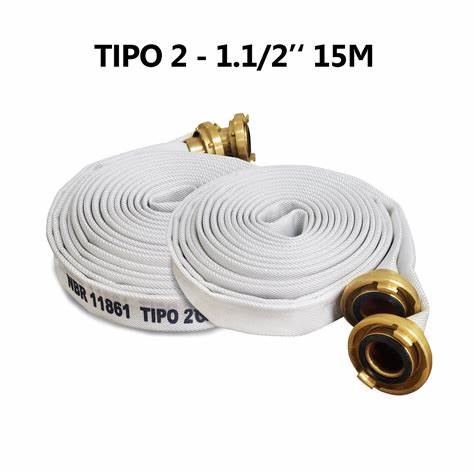 MANGUEIRA DE INCÊNDIO TIPO 2 1.1/2inx15 m