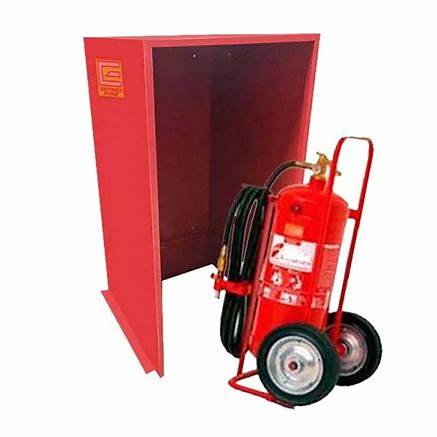 ABRIGO PARA EXTINTOR SOBRE RODAS 120x70x70