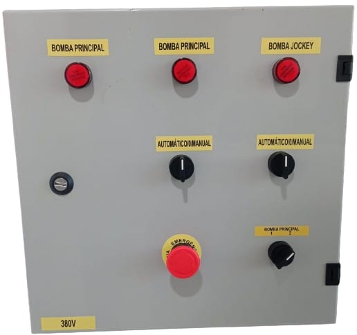 QUADRO P/ BOMBA DE INCÊNDIO 12,5 cv