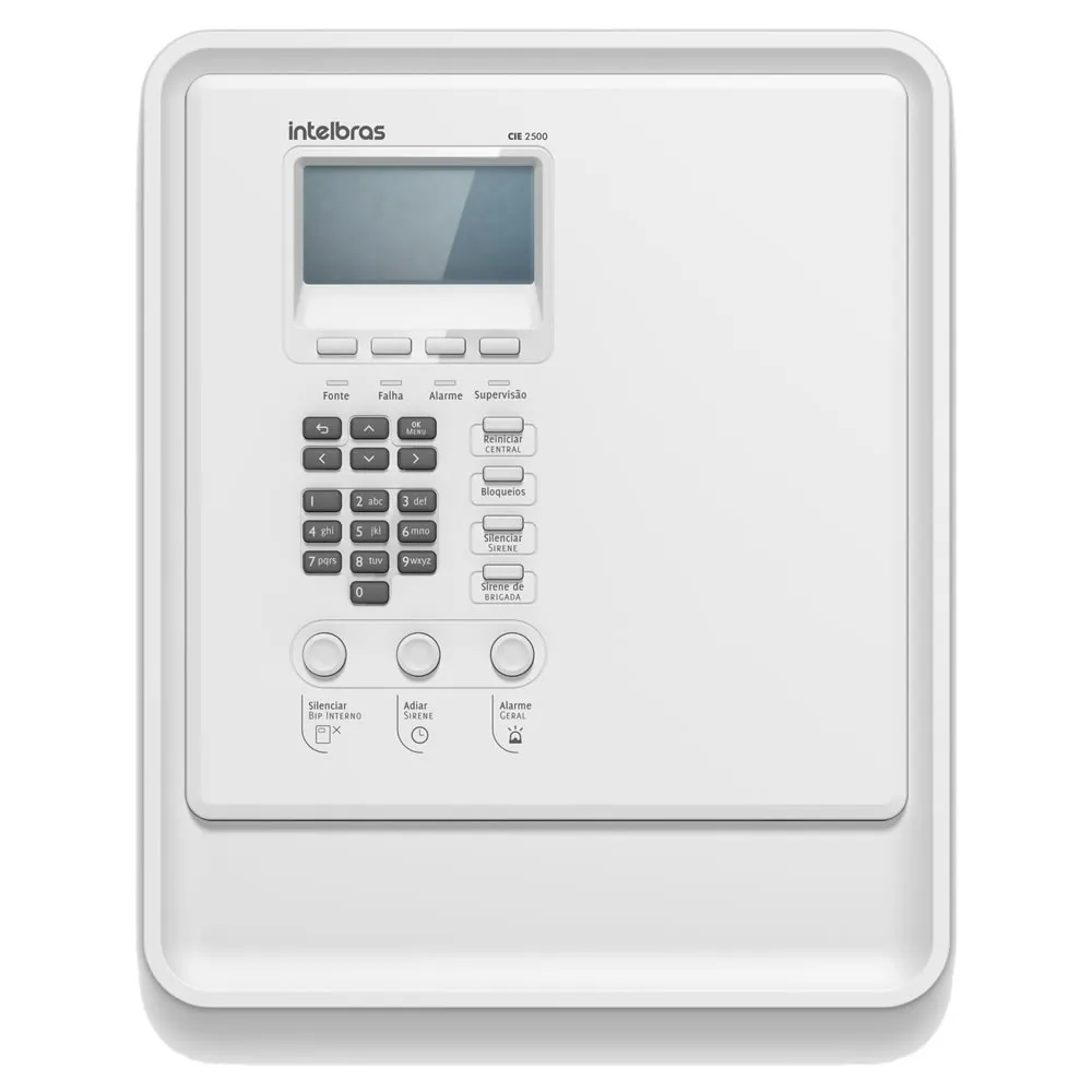 CENTRAL DE ALARME DE INCÊNDIO ENDERENÇÁVEL CIE 2500 CIE 2500