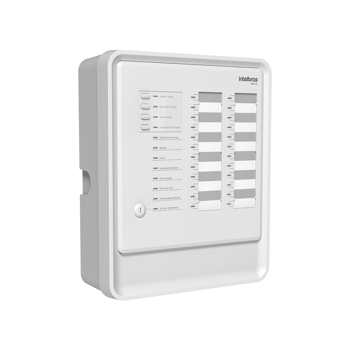 CENTRAL DE ALARME DE INCÊNDIO CONVENCIONAL - INTELBRAS CIC 24L