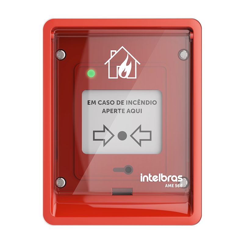 ACIONADOR MANUAL CONVENCIONAL - INTELBRAS AMC 421 (S/ sirene)