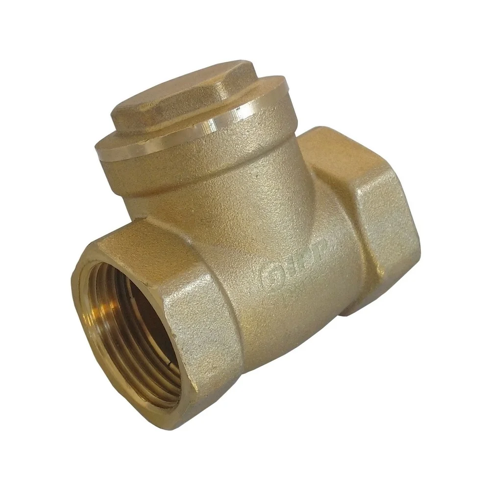 VÁLVULA RETENÇÃO HORIZONTAL PORTINHOLA - BRONZE