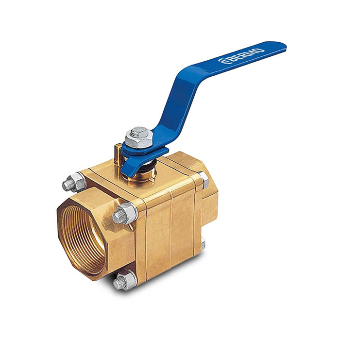 VÁLVULA ESFERA TRIPARTIDA  - BRONZE