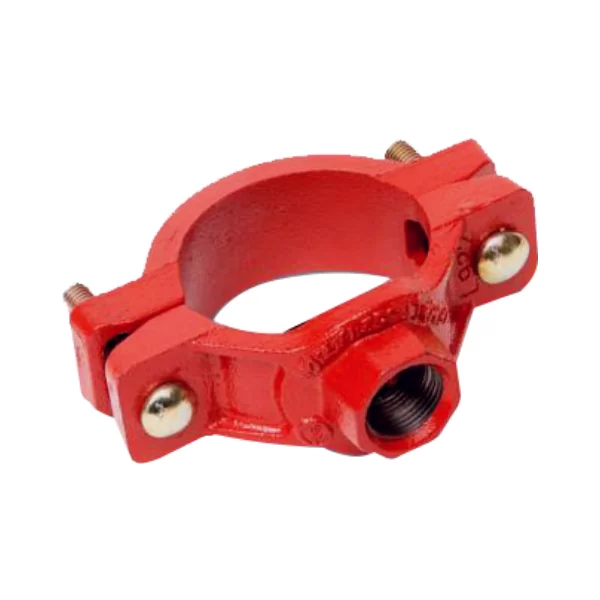 TÊ MECÂNICO COM SAÍDA ROSCADA GROOVED 