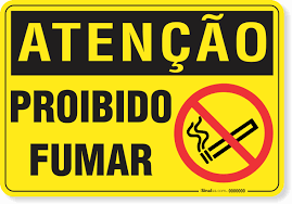 PLACAS PERSONALIZADAS PROIBIDO FUMAR - 33x25