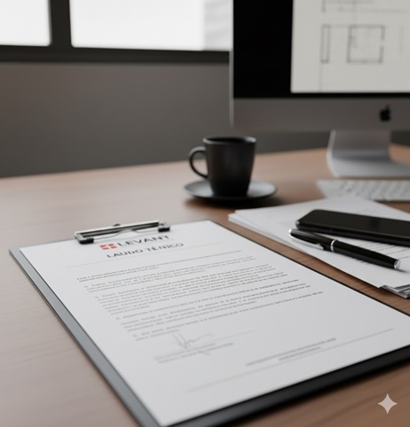 Emissão de laudos técnicos