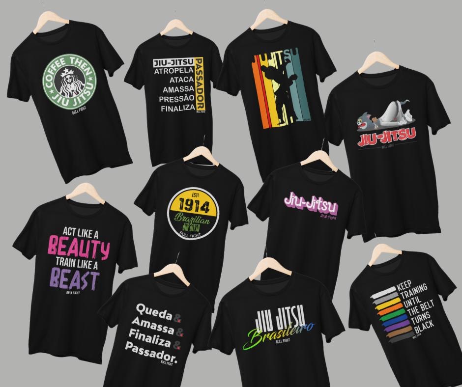 T-Shirts Bull Fight Lifestyle Jiu-Jitsu Adulto