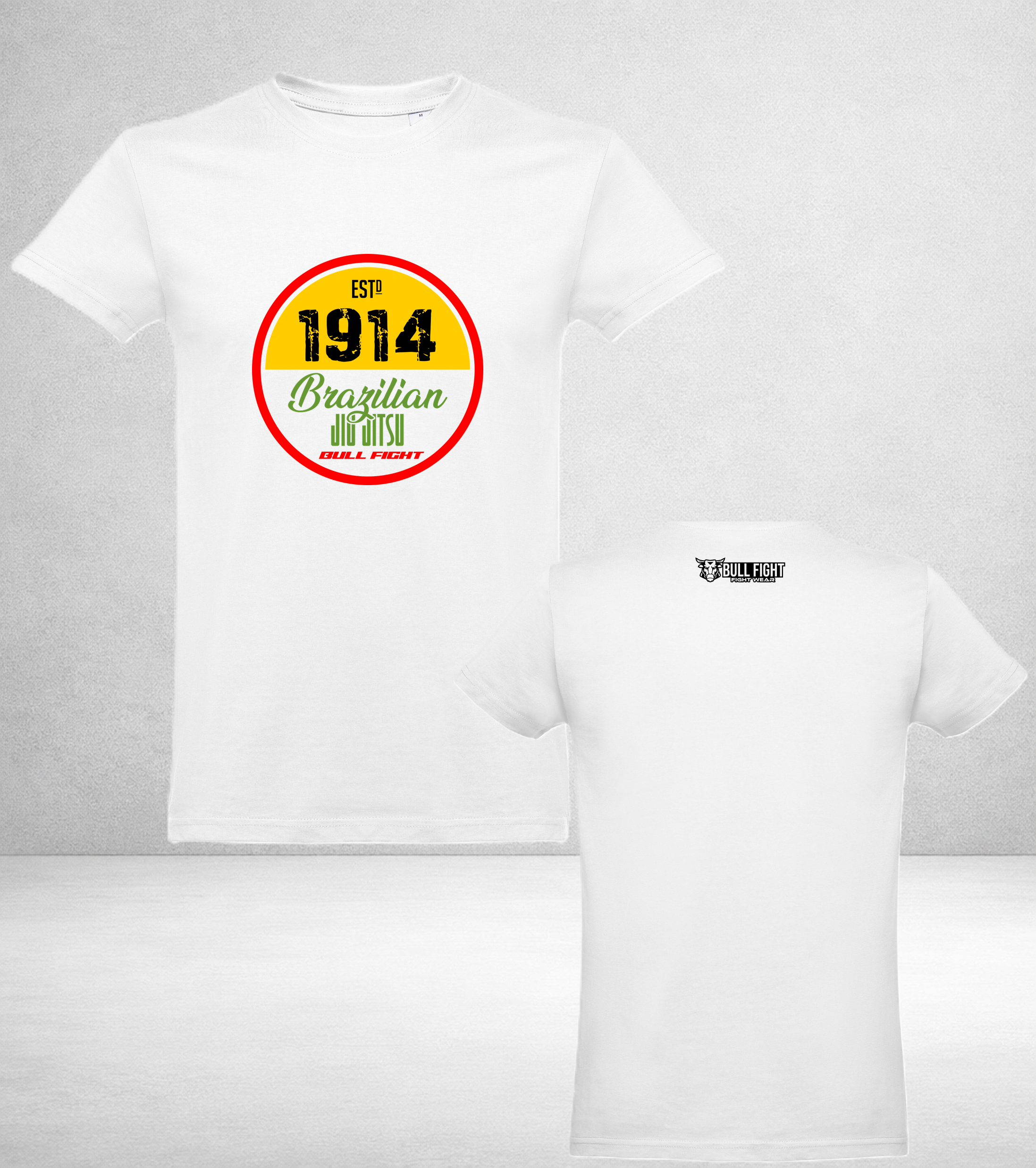 T-Shirt Bull Fight Lifestyle - BJJ 1914 ADULTO