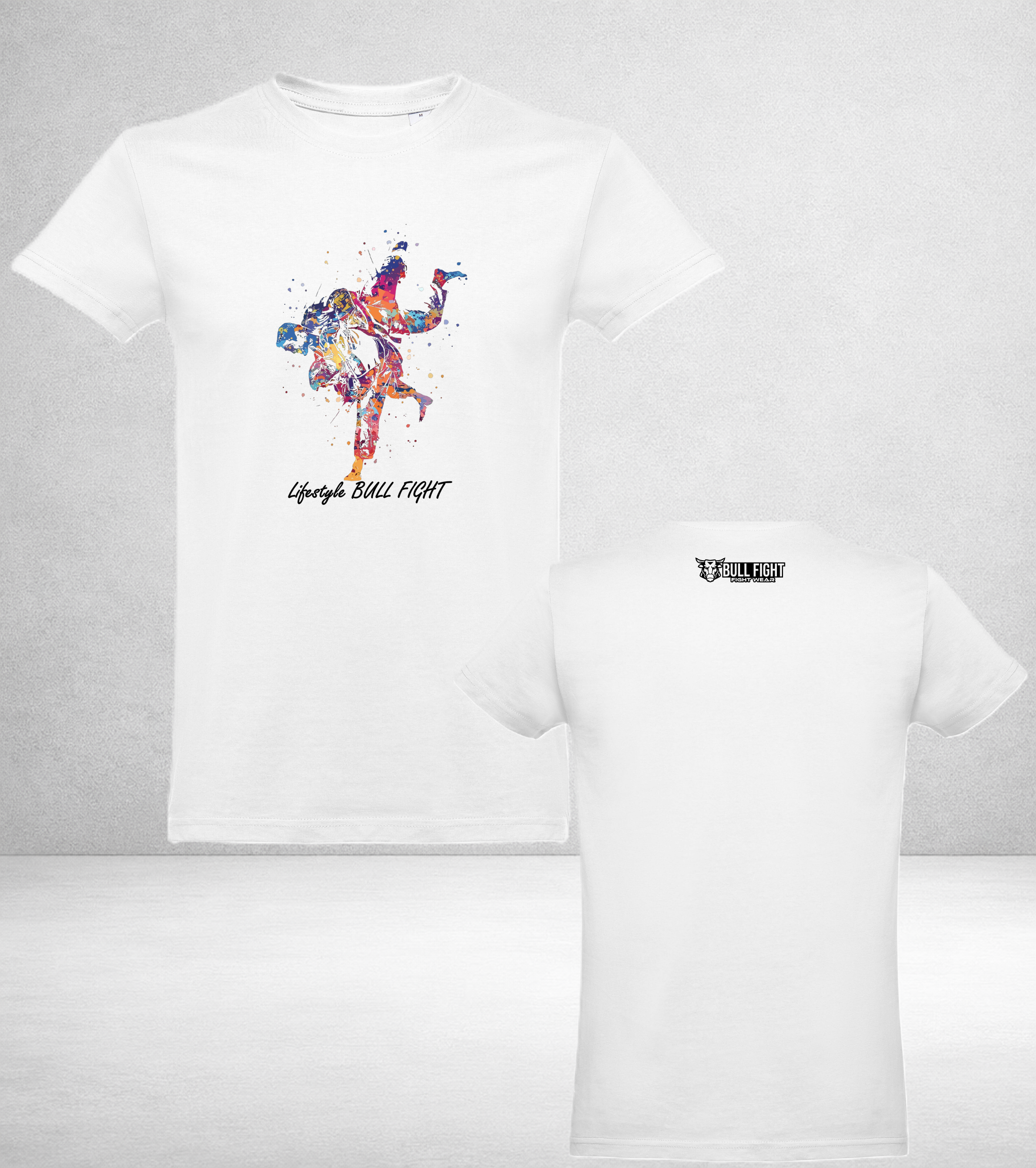 T-Shirt Bull Fight Lifestyle - BJJ COLORS ADULTO