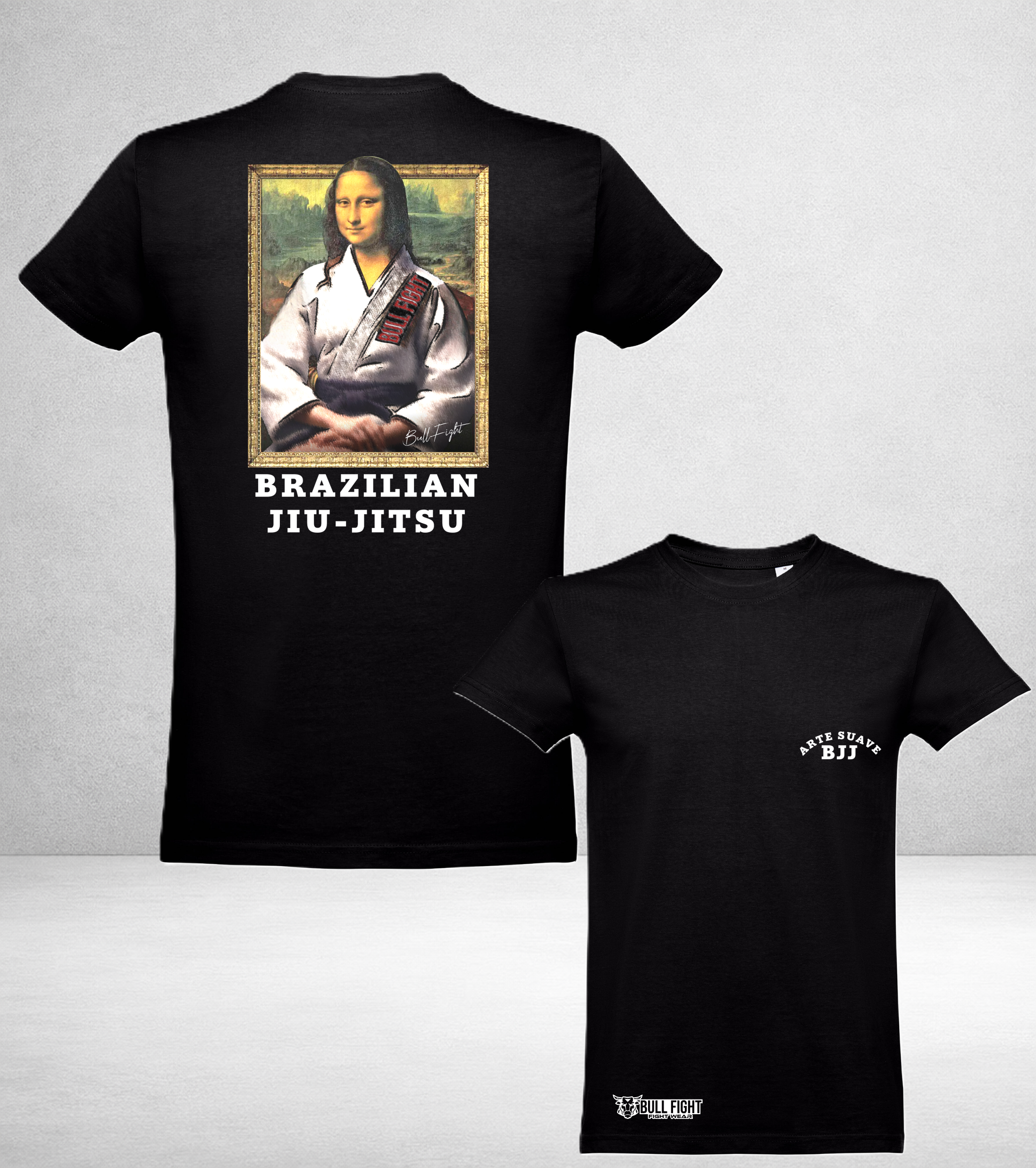 T-Shirt Bull Fight Lifestyle - BJJ MONALIZA ADULTO