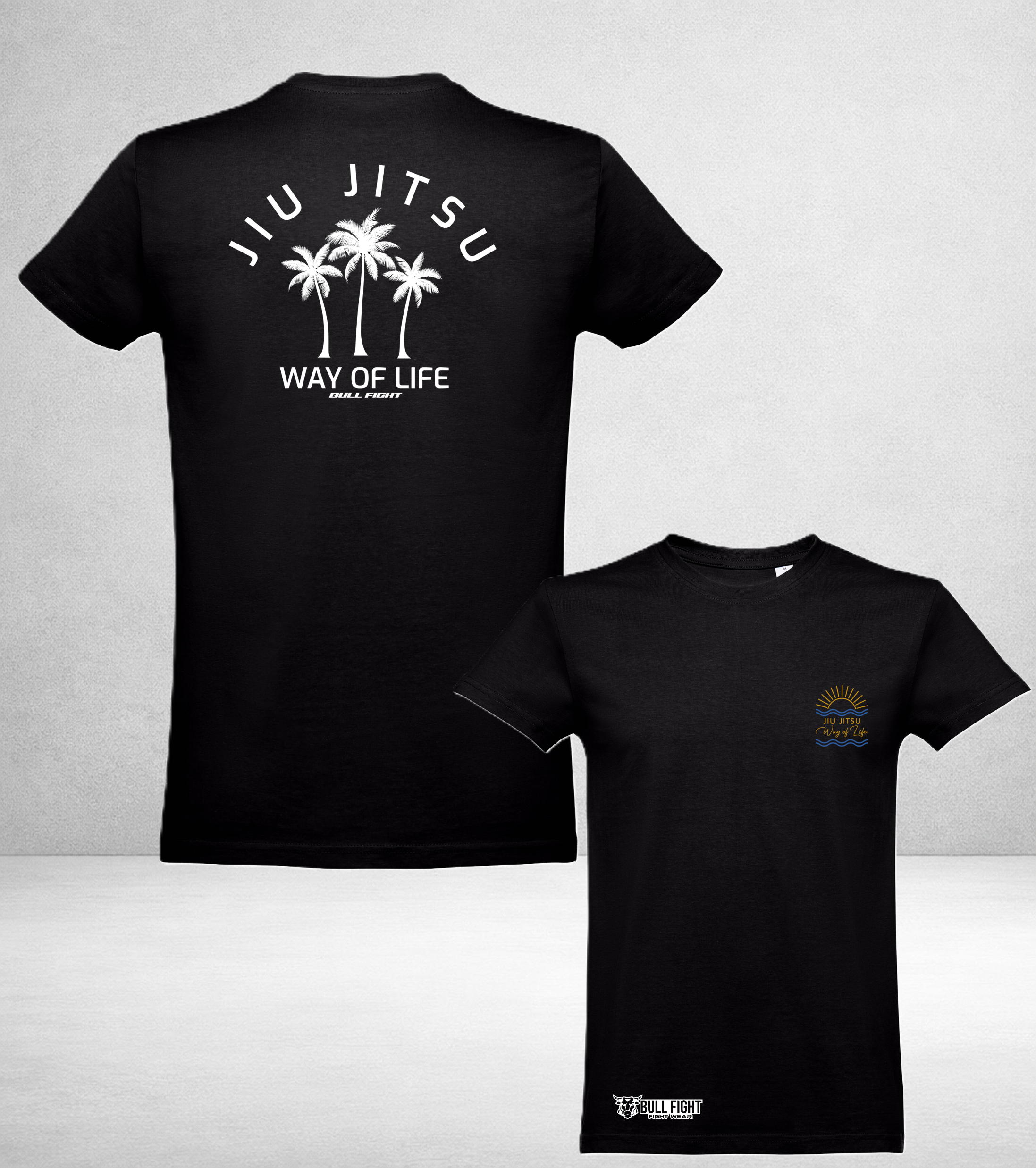 T-Shirt Bull Fight Lifestyle - BJJ PALMEIRAS ADULTO