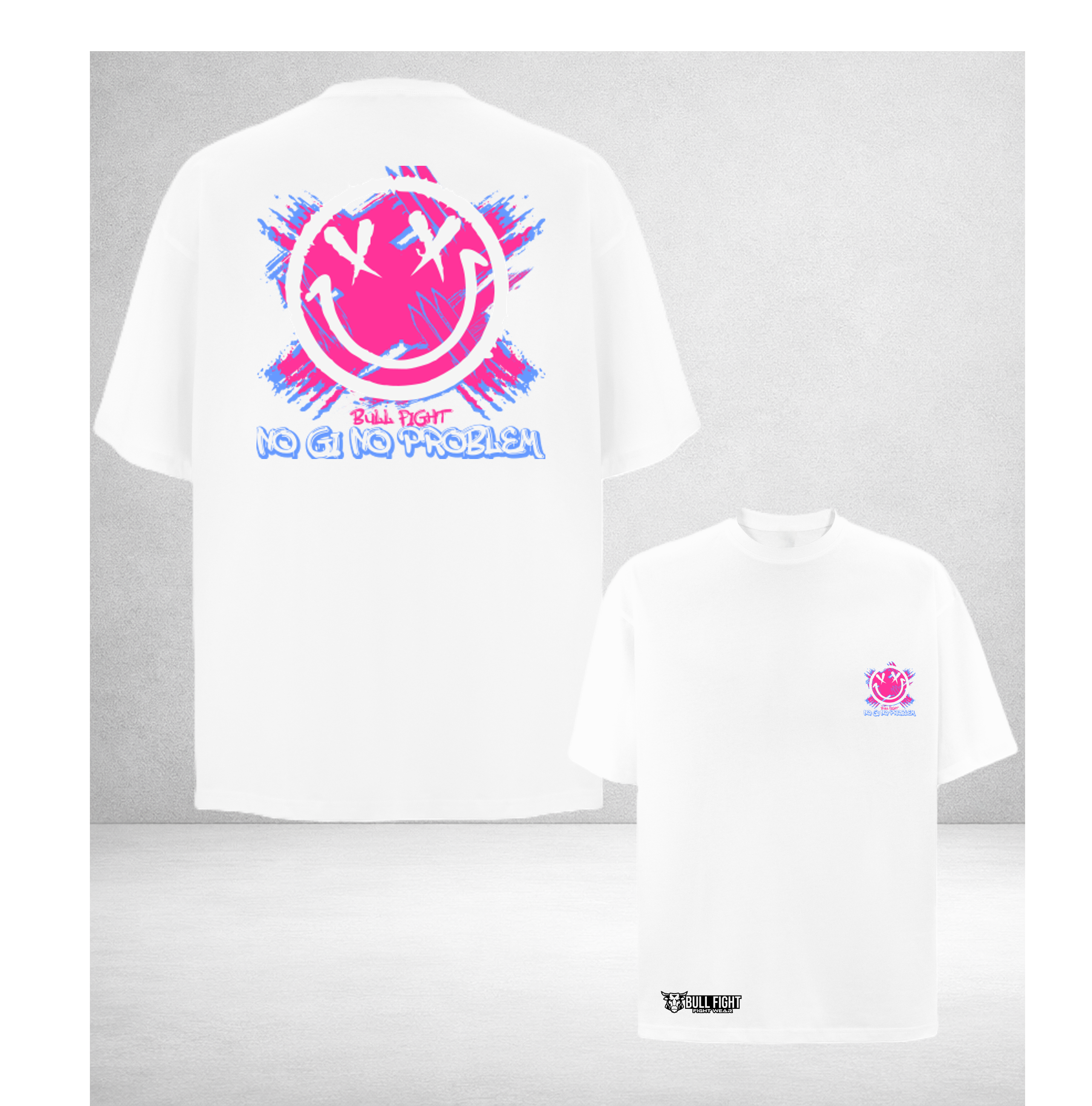 T-Shirt Bull Fight Lifestyle - NO PROBLEM OVERSIZE