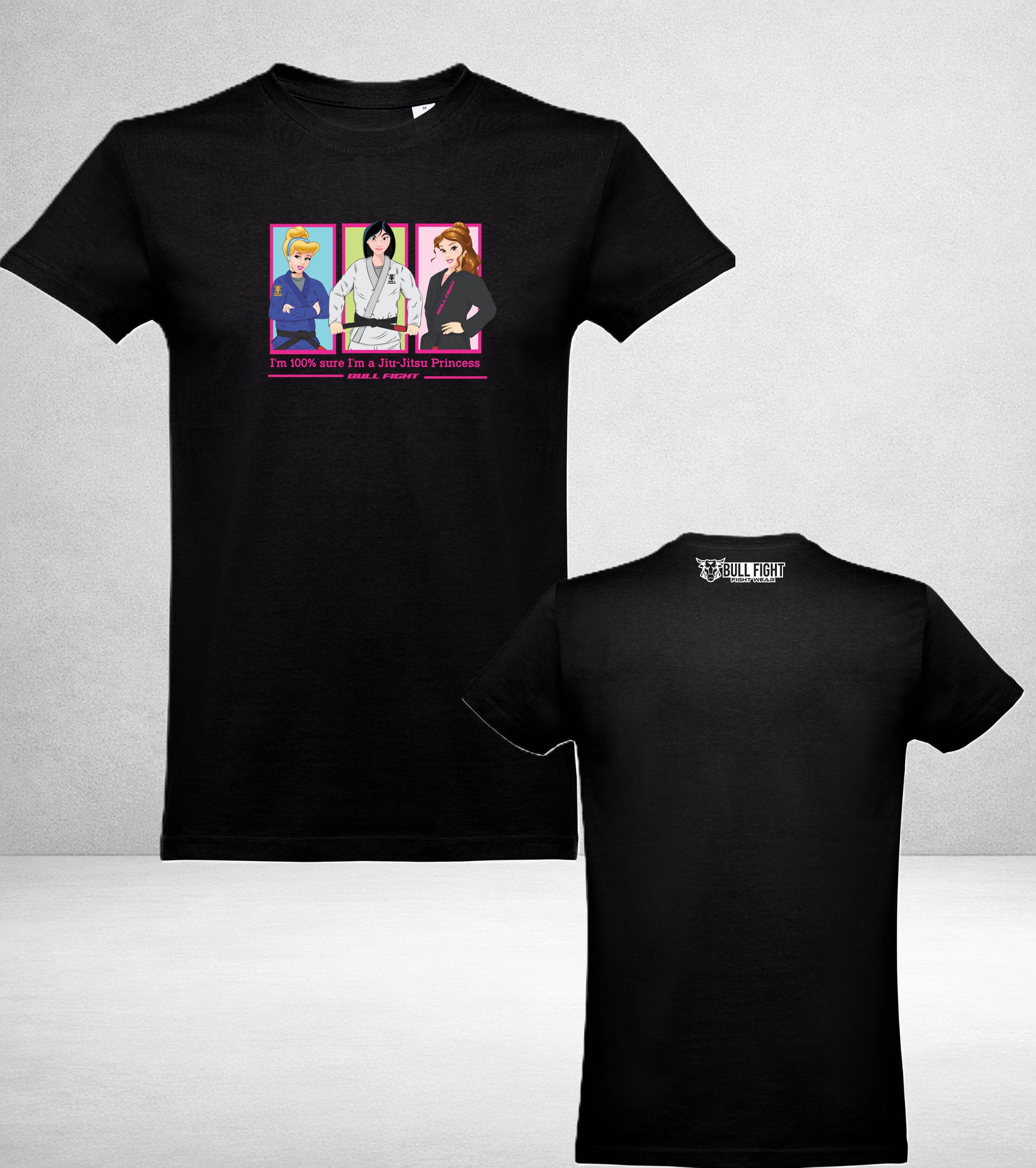 T-Shirt Bull Fight Lifestyle - BJJ PRINCESAS KIDS