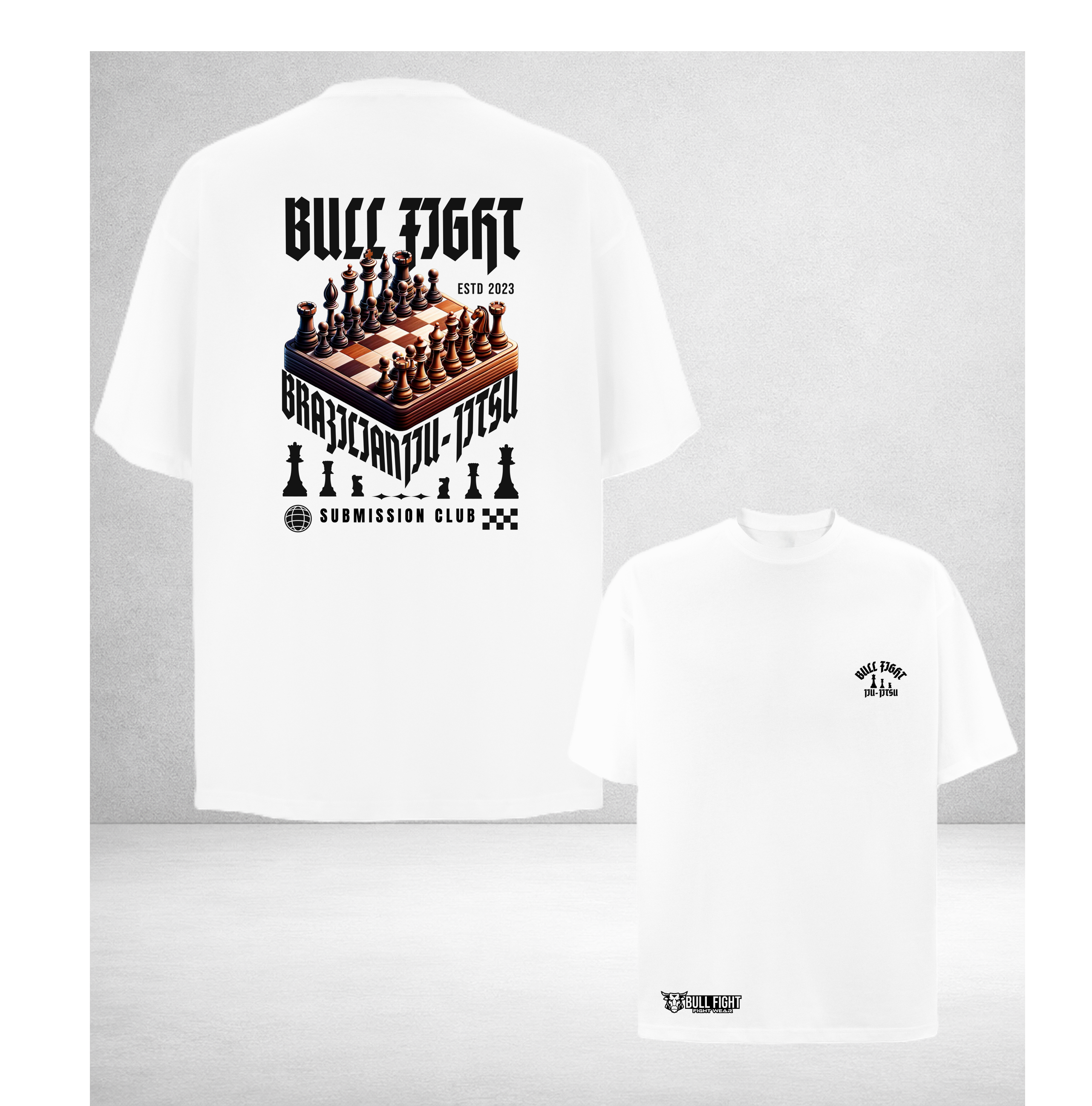 T-Shirt Bull Fight Lifestyle - SUBMISSION CLUB OVERSIZE
