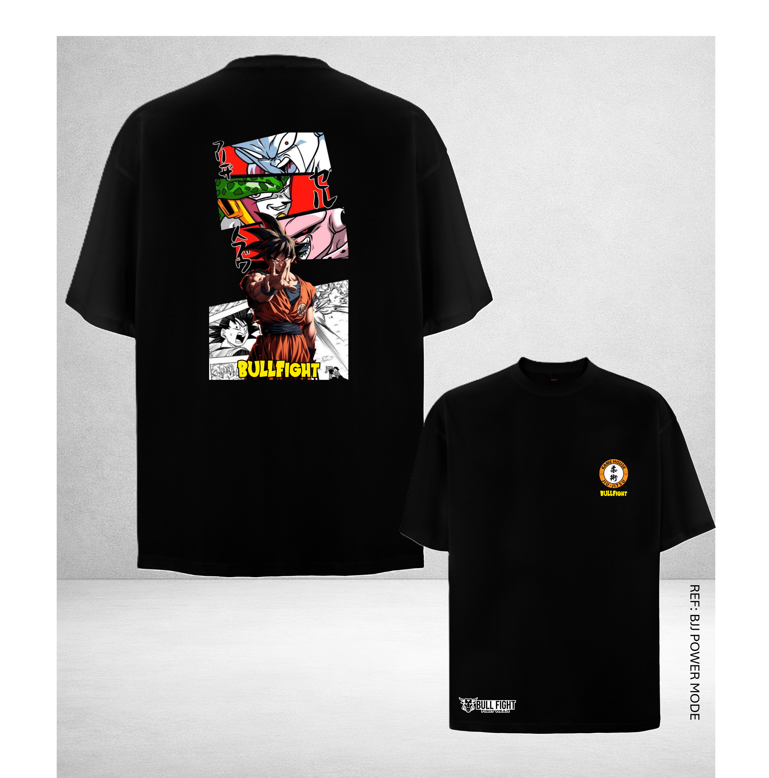 T-Shirt Bull Fight Lifestyle - POWER MODE OVERSIZE