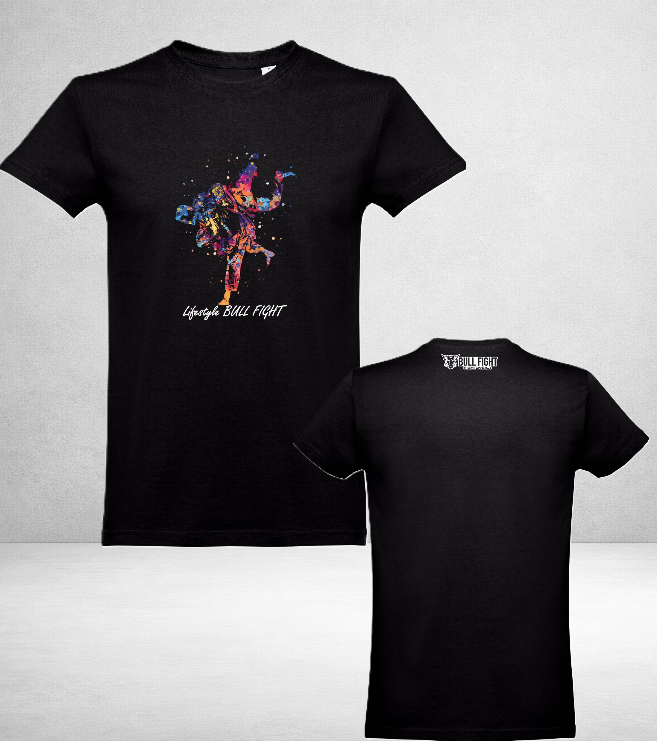 T-Shirt Bull Fight Lifestyle - BJJ COLORS ADULTO