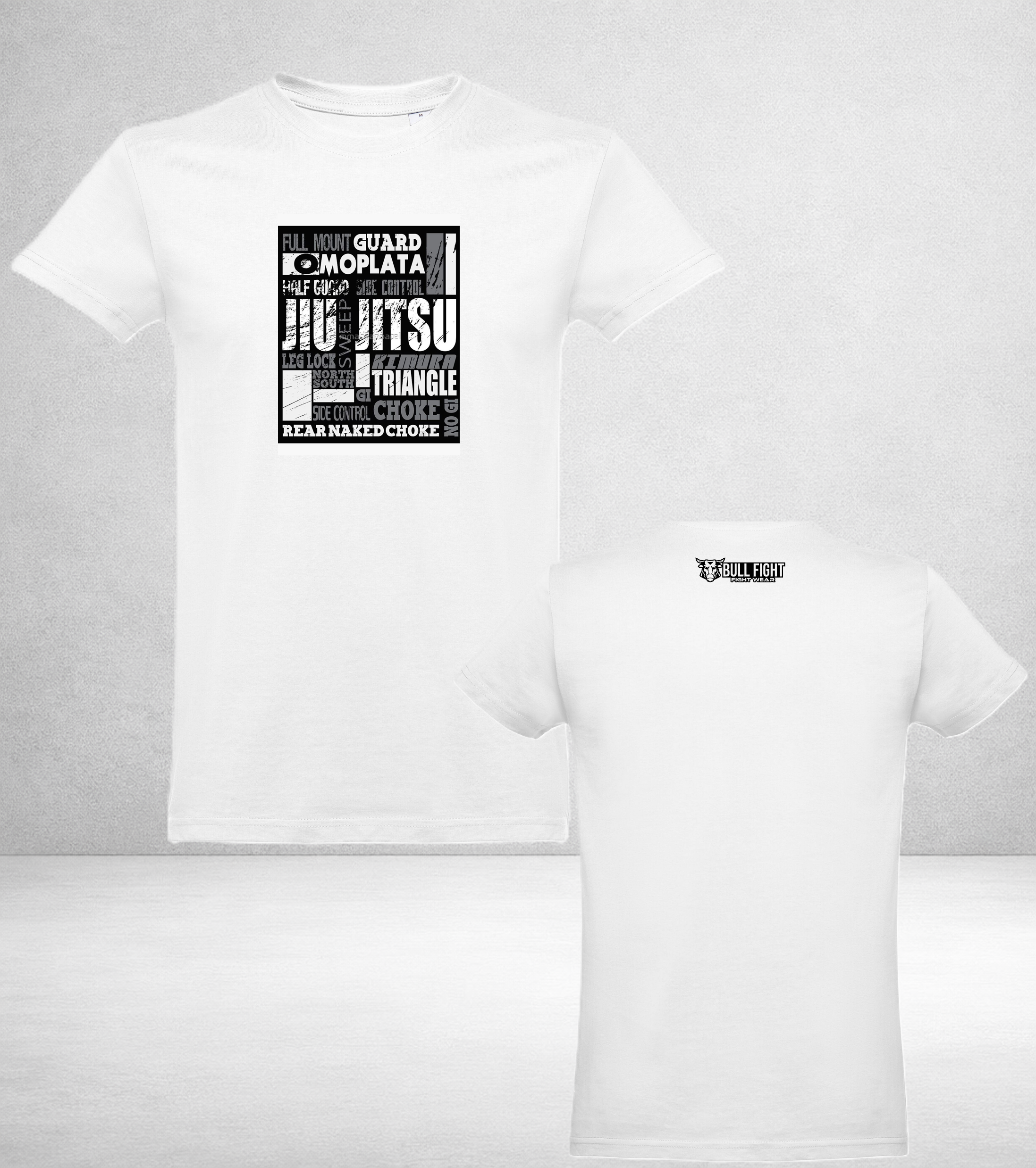 T-Shirt Bull Fight Lifestyle - BJJ WORDS ADULTO