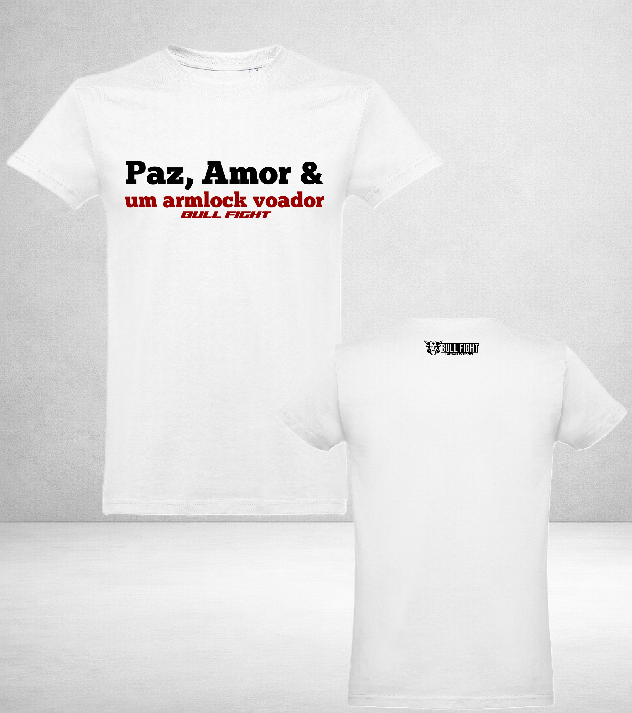 T-Shirt Bull Fight Lifestyle - PAZ AMOR ARMLOCK ADULTO