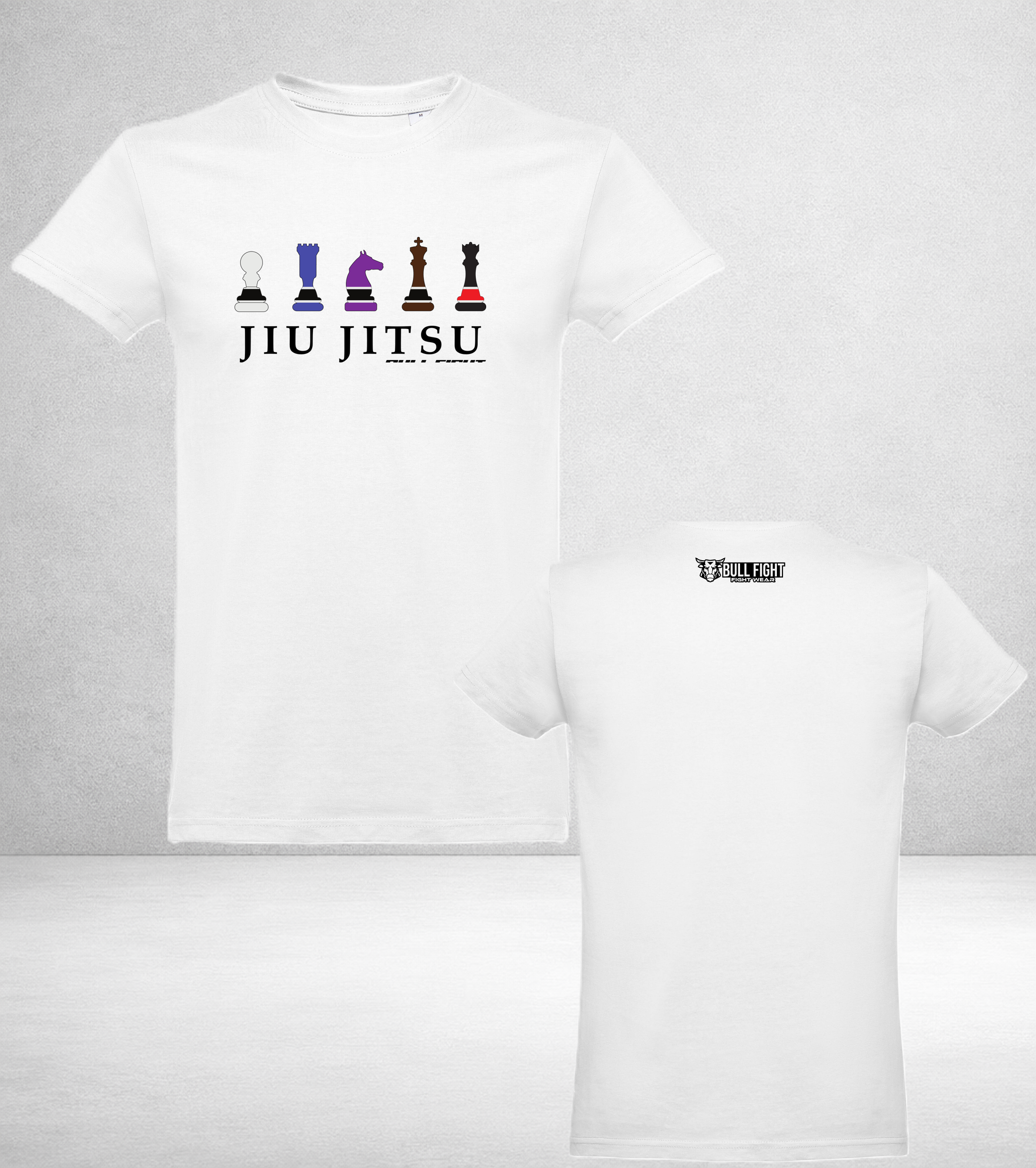 T-Shirt Bull Fight Lifestyle - XADREZ PEÇAS ADULTO