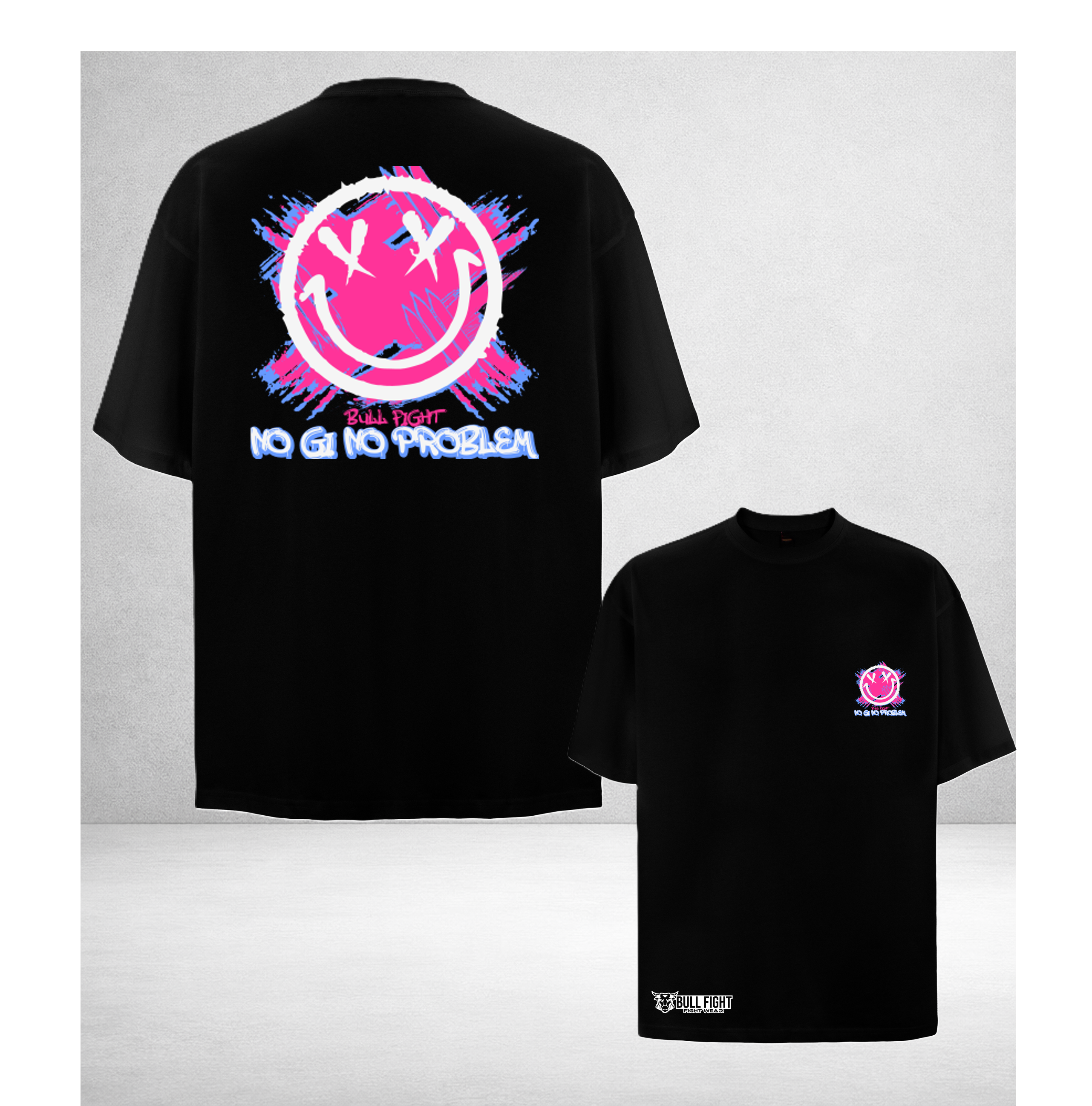 T-Shirt Bull Fight Lifestyle - NO PROBLEM OVERSIZE