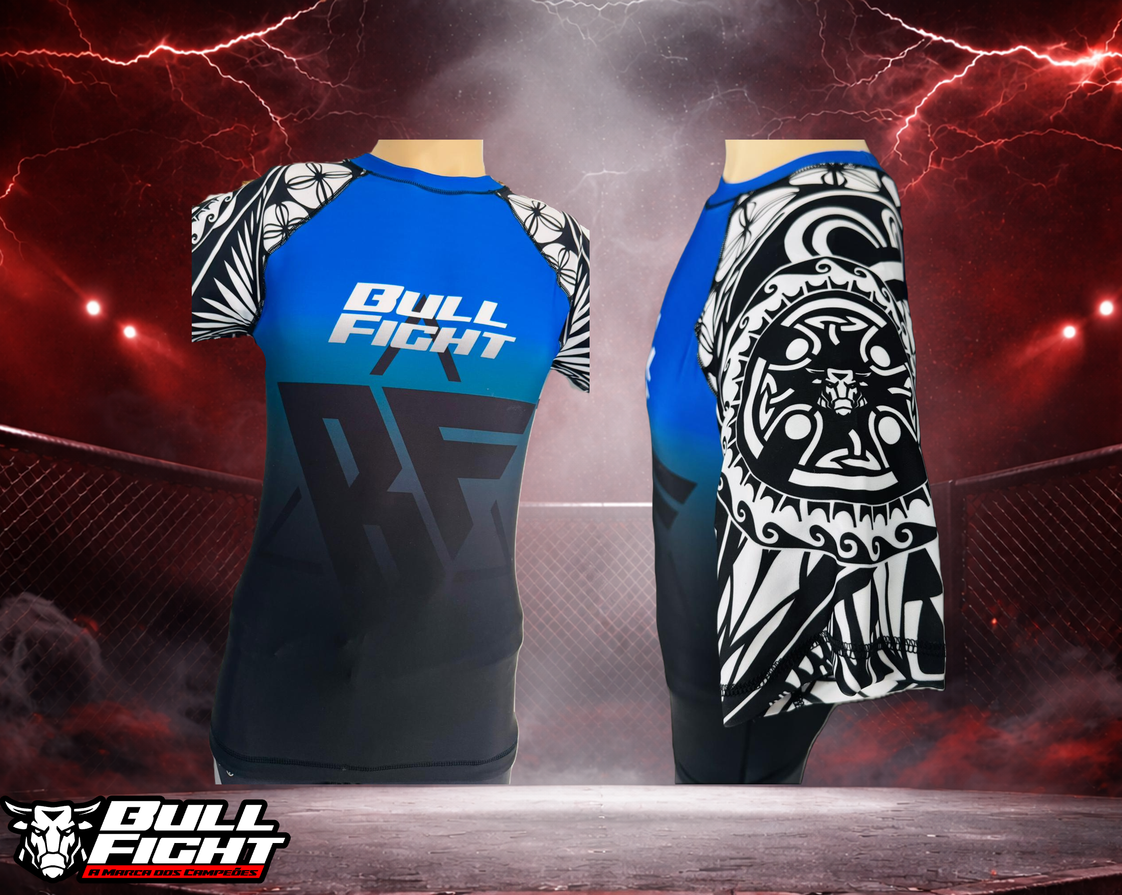 Rashguard Bull Fight Tribal Adulto
