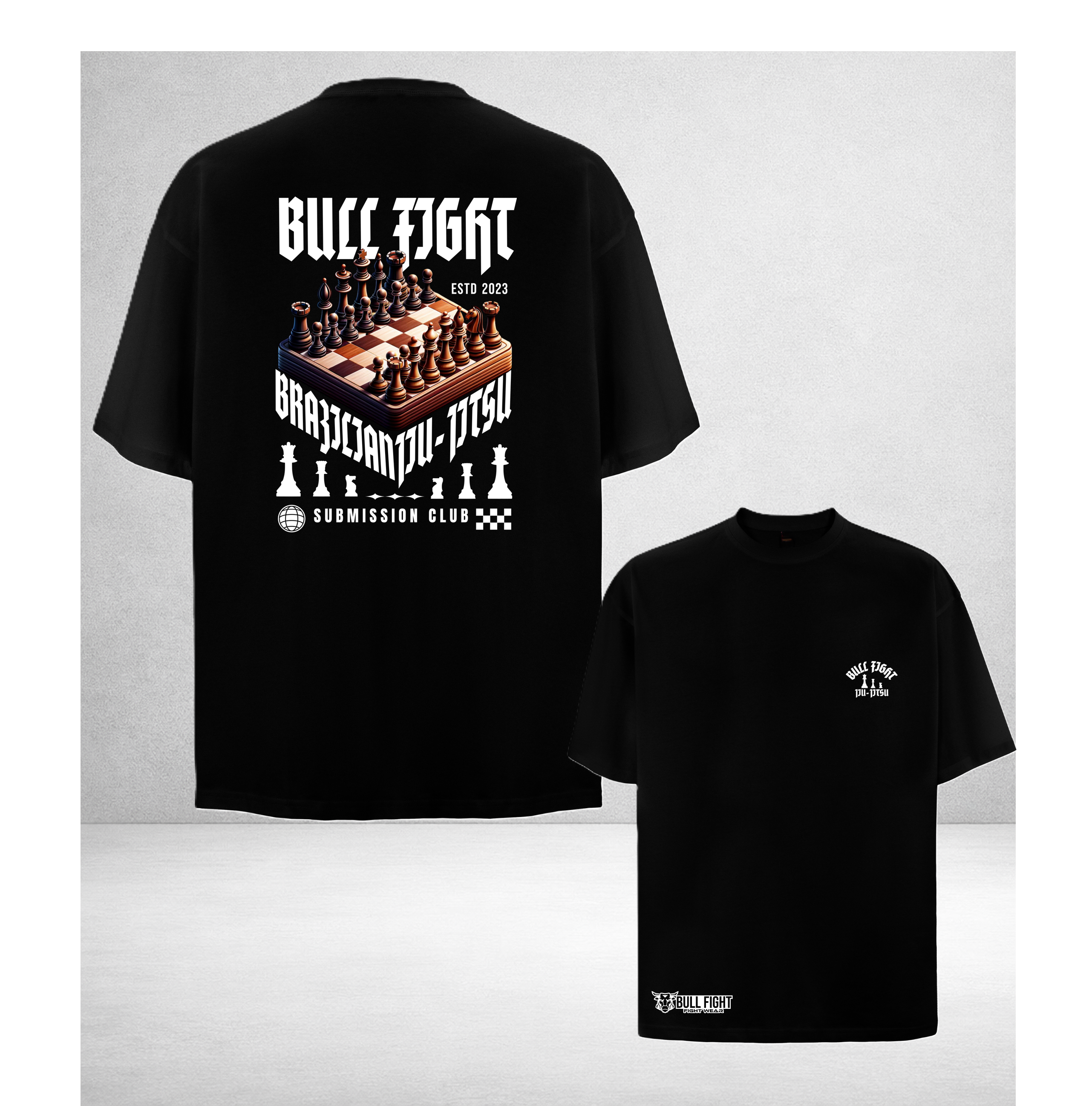 T-Shirt Bull Fight Lifestyle - SUBMISSION CLUB OVERSIZE
