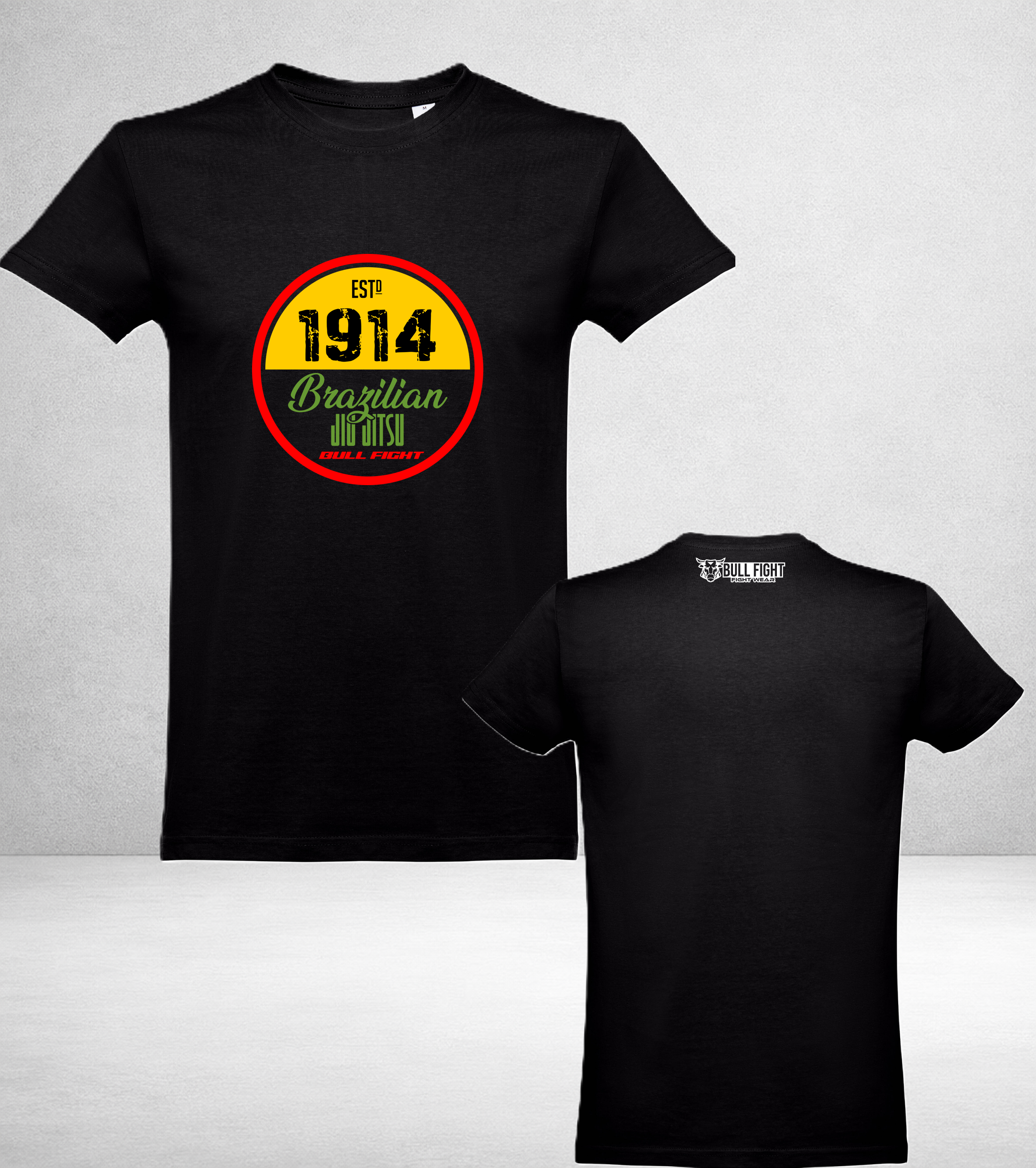 T-Shirt Bull Fight Lifestyle - BJJ 1914 ADULTO