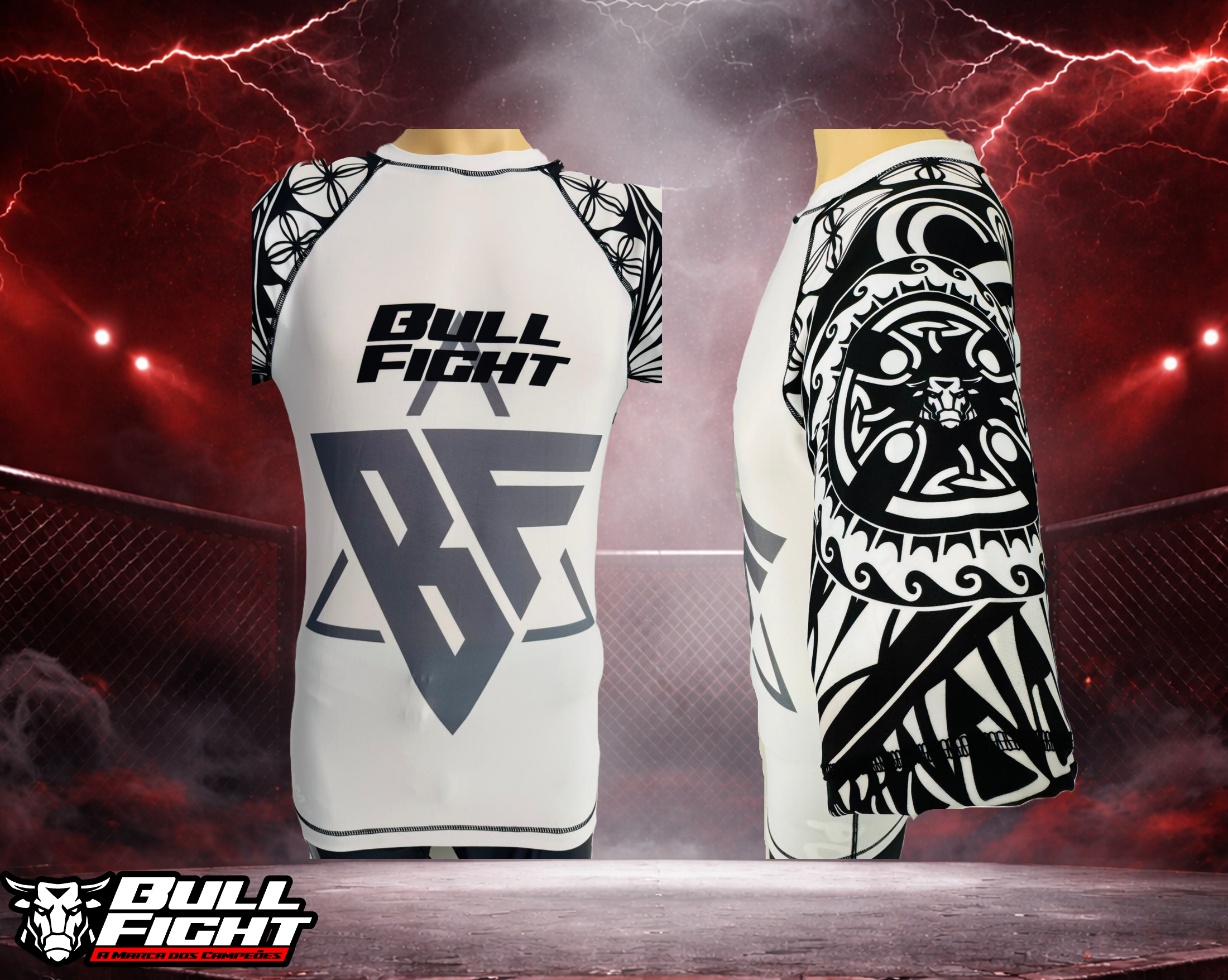 Rashguard Bull Fight Tribal Adulto