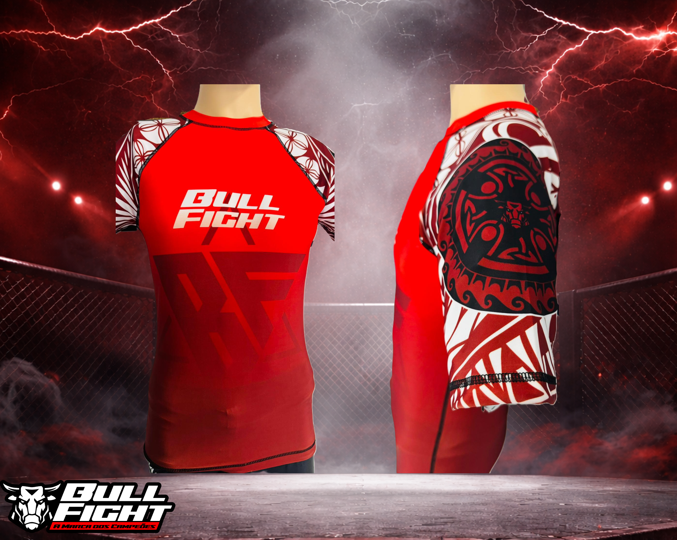 Rashguard Bull Fight Tribal Trainer Adulto