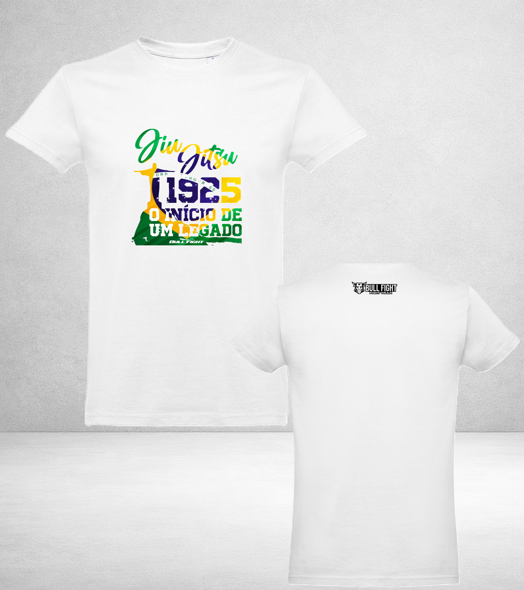T-Shirt Bull Fight Lifestyle - BJJ 1925 ADULTO