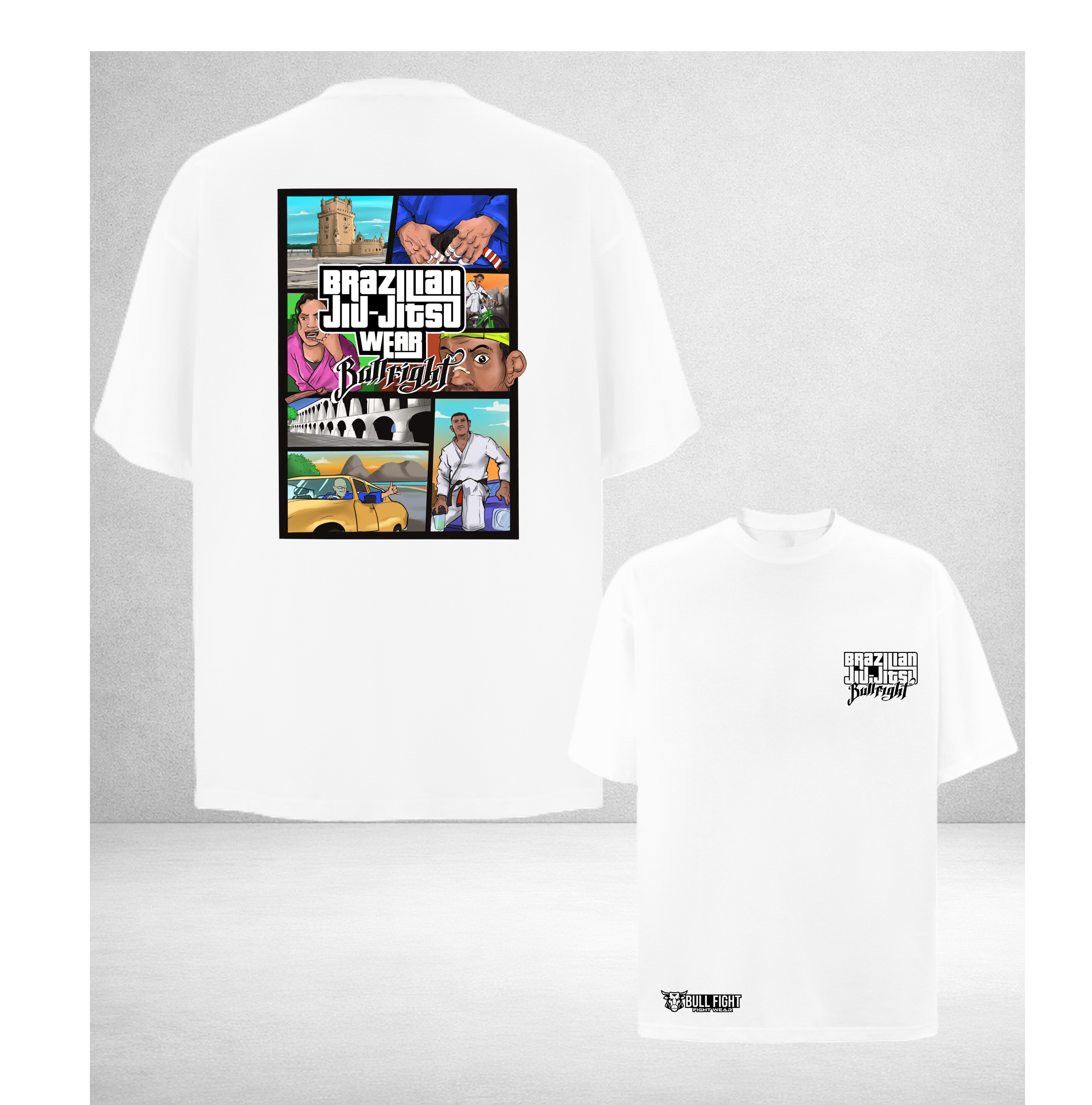 T-Shirt Bull Fight Lifestyle - STREET LIFE OVERSIZE