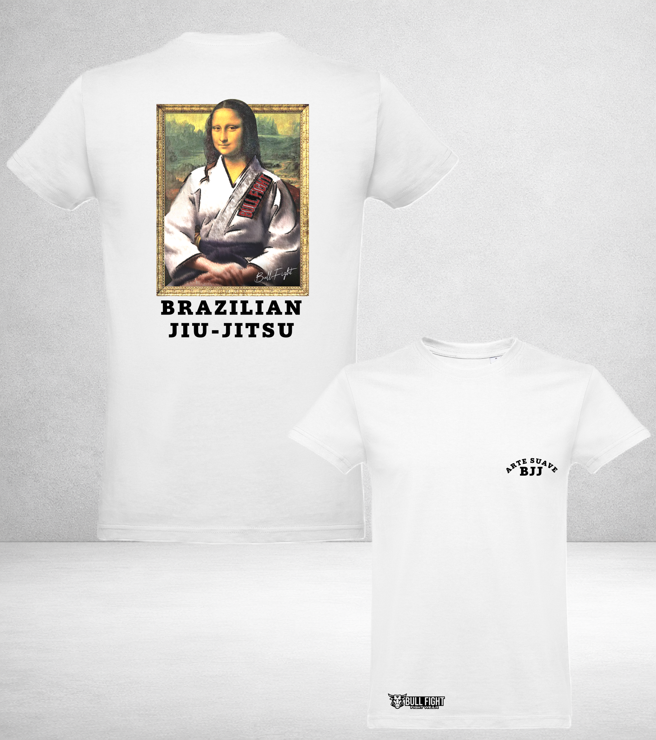 T-Shirt Bull Fight Lifestyle - BJJ MONALIZA ADULTO