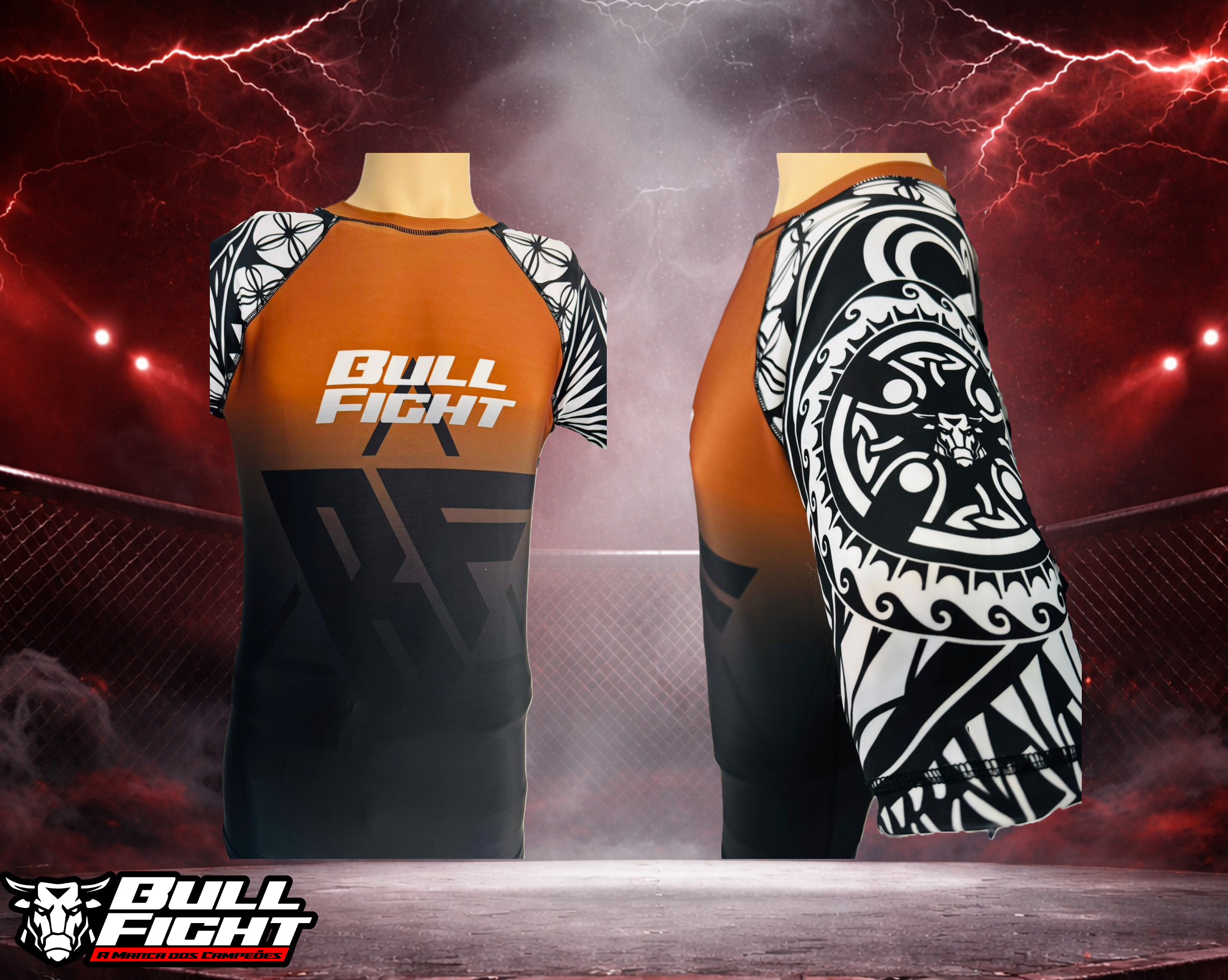 Rashguard Bull Fight Tribal Adulto