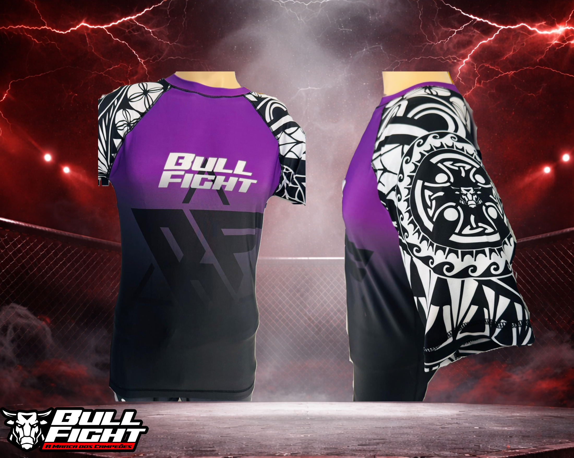 Rashguard Bull Fight Tribal Adulto