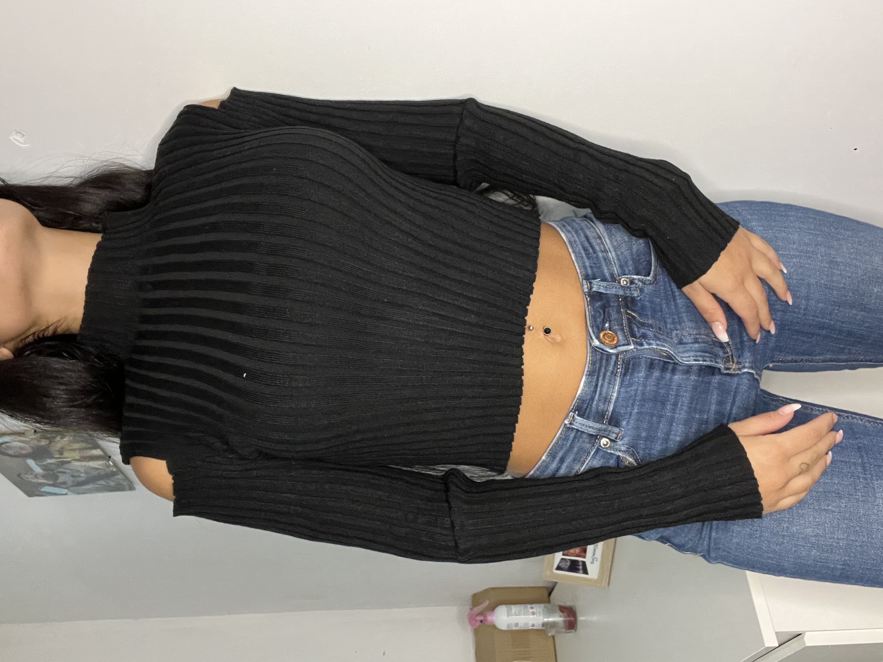 TOP DE MANGA LARGA PAULA