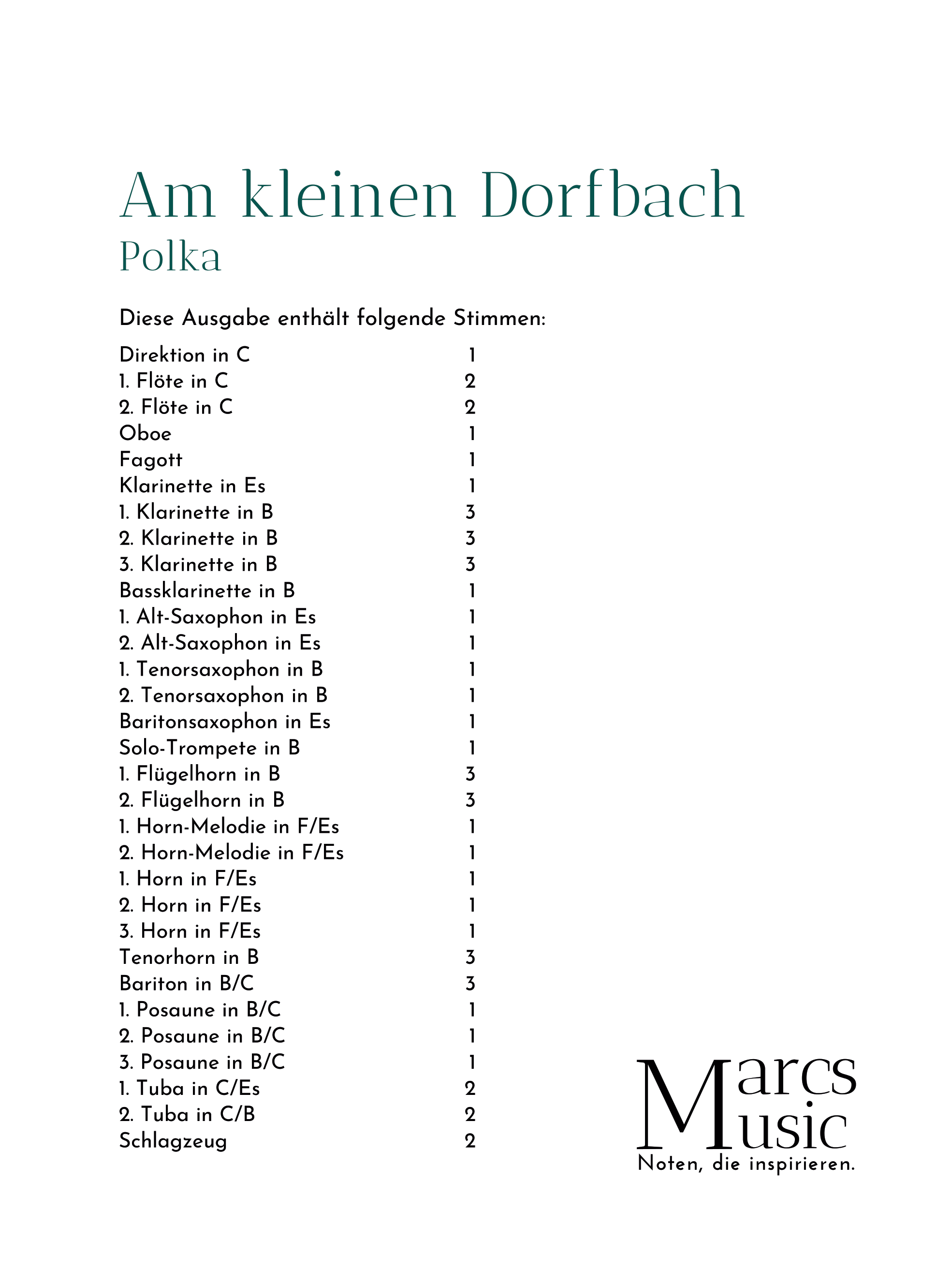 Am kleinen Dorfbach