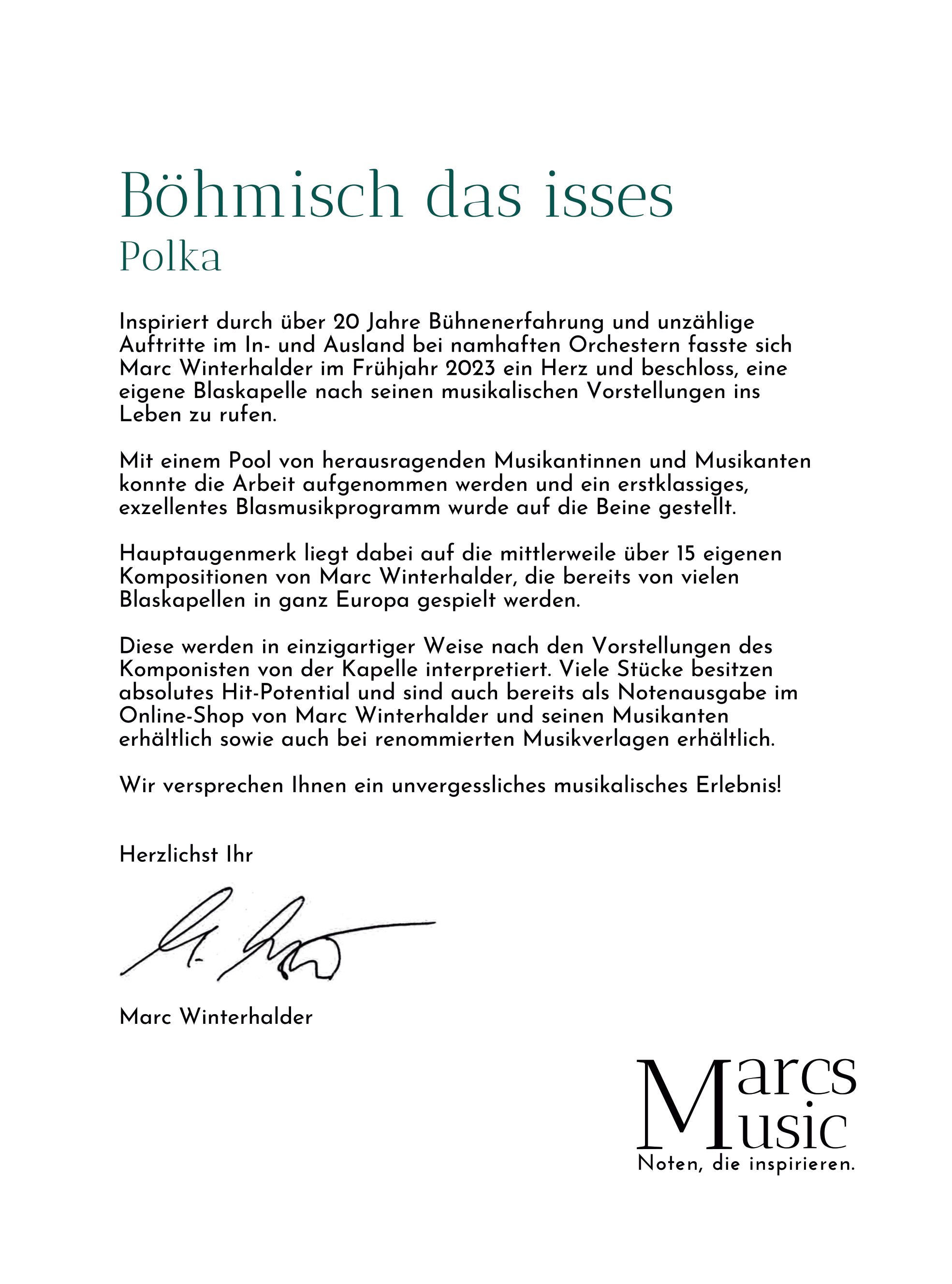 böhmisch… das isses
