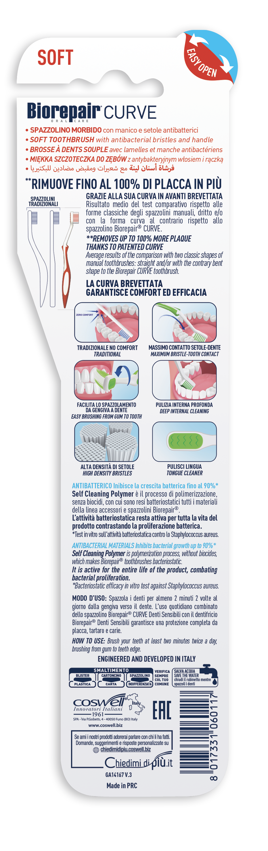 BIOREPAIR® BROSSE À DENTS SOUPLE