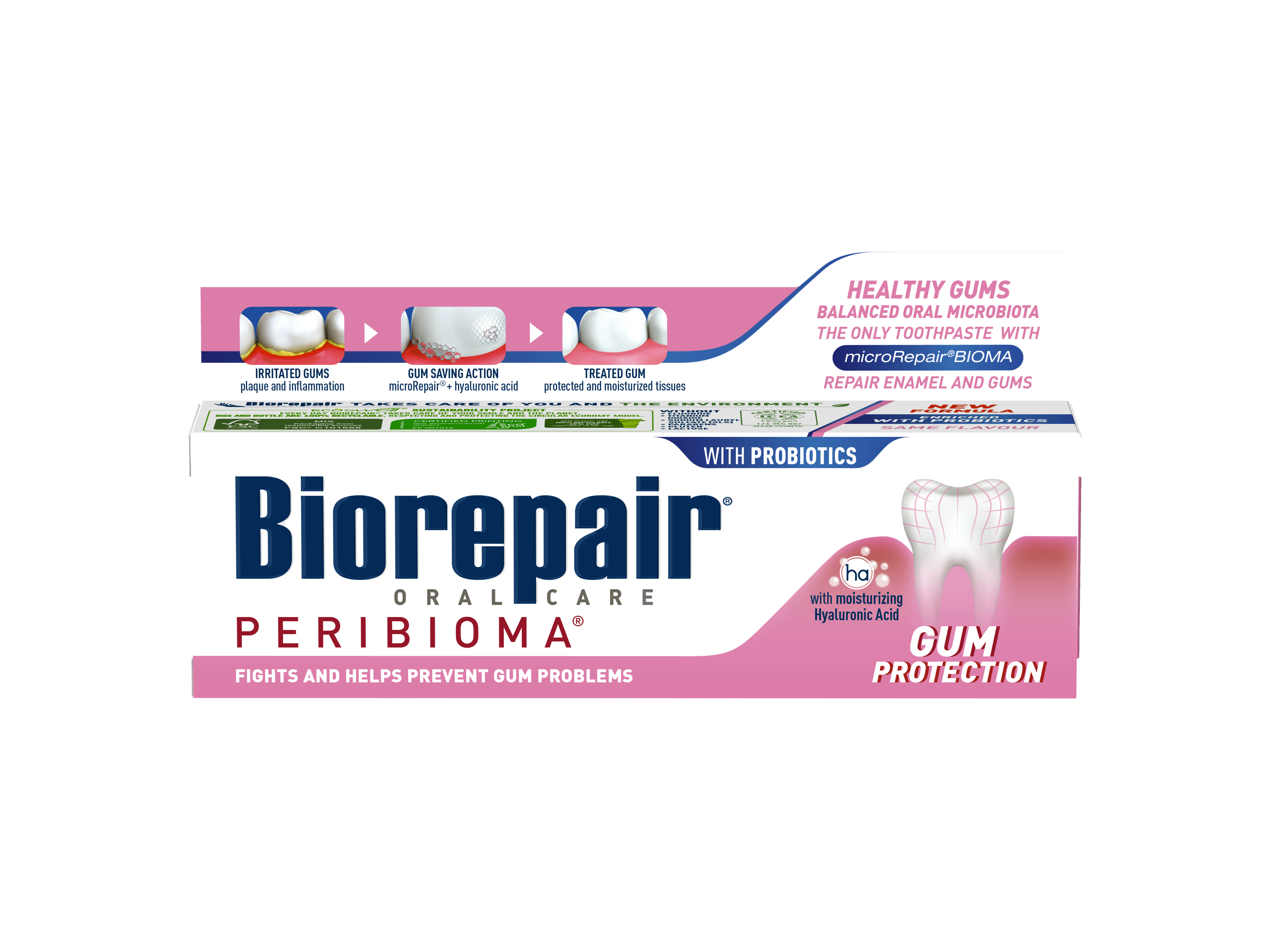 BIOREPAIR Dentifrice PERIBIOMA pour les gencives sensibles