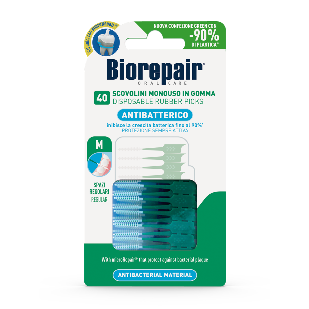BIOREPAIR Brossettes Soft pick jetables MicroRepair -Medium-
