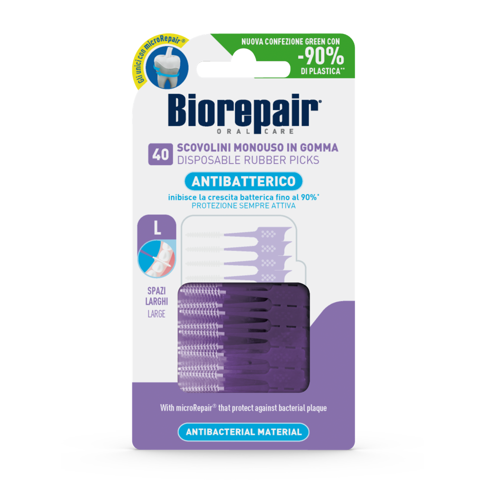 BIOREPAIR Brossettes Soft pick jetables MicroRepair -Large-