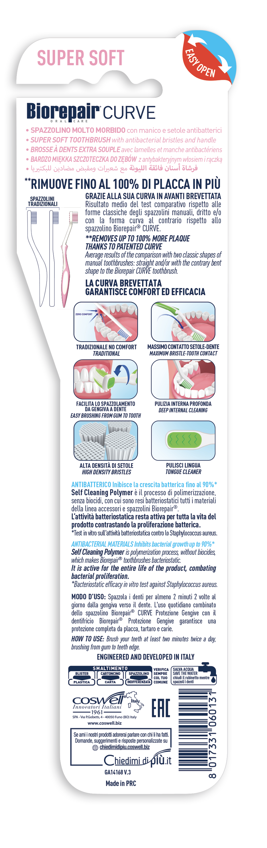 BIOREPAIR® BROSSE À DENTS SUPER DOUCE
