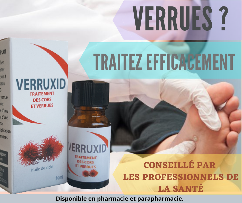 VERRUXID - Traitement des cors et des verrues
