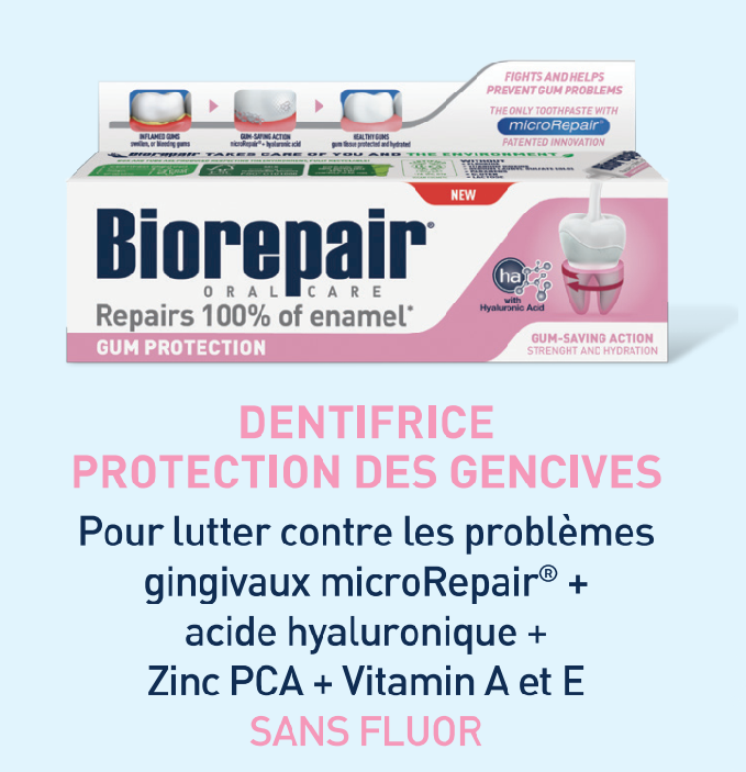 BIOREPAIR Dentifrice PERIBIOMA pour les gencives sensibles