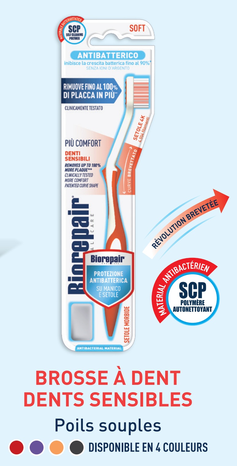 BIOREPAIR® BROSSE À DENTS SOUPLE