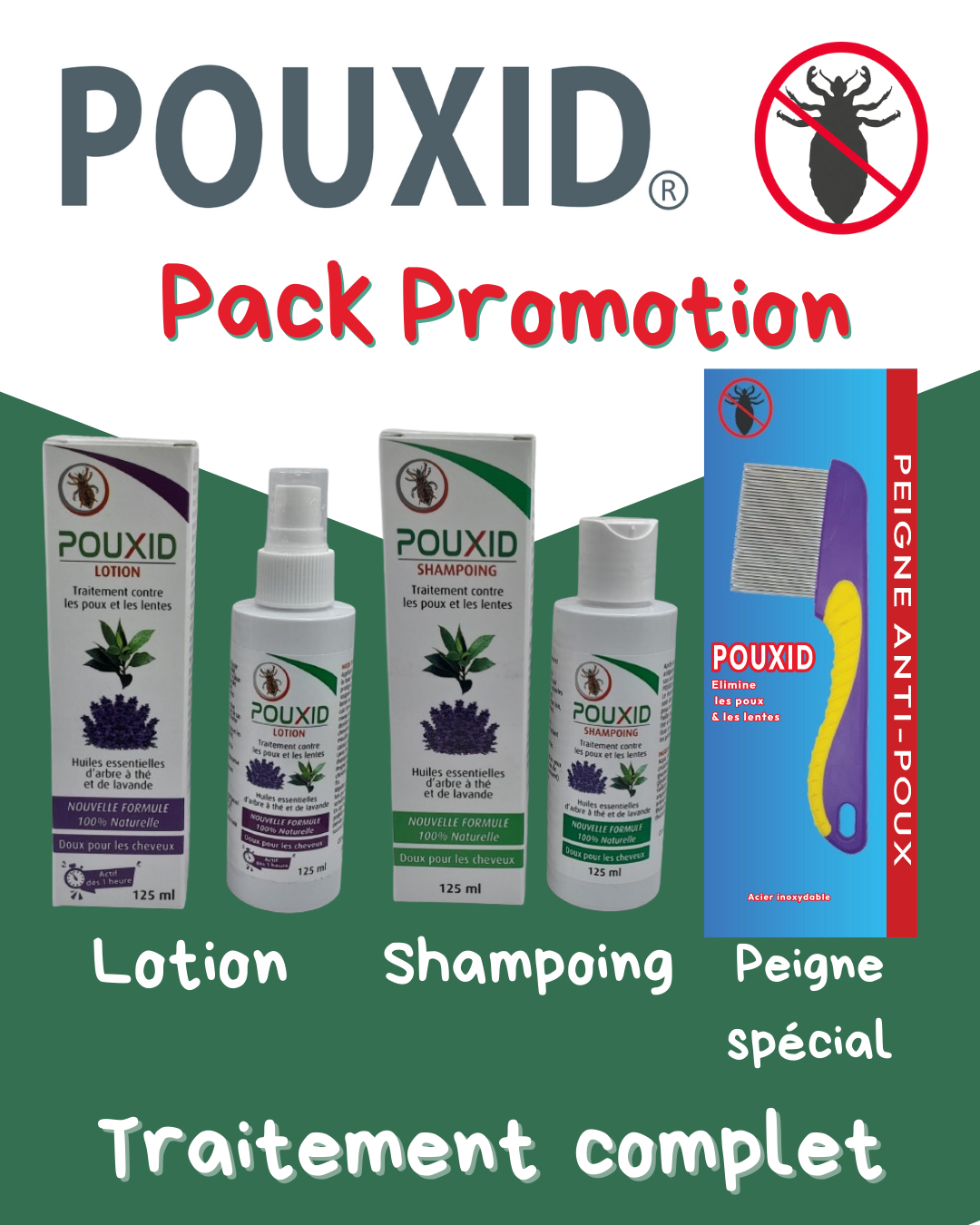 ضد القمل POUXID باك 