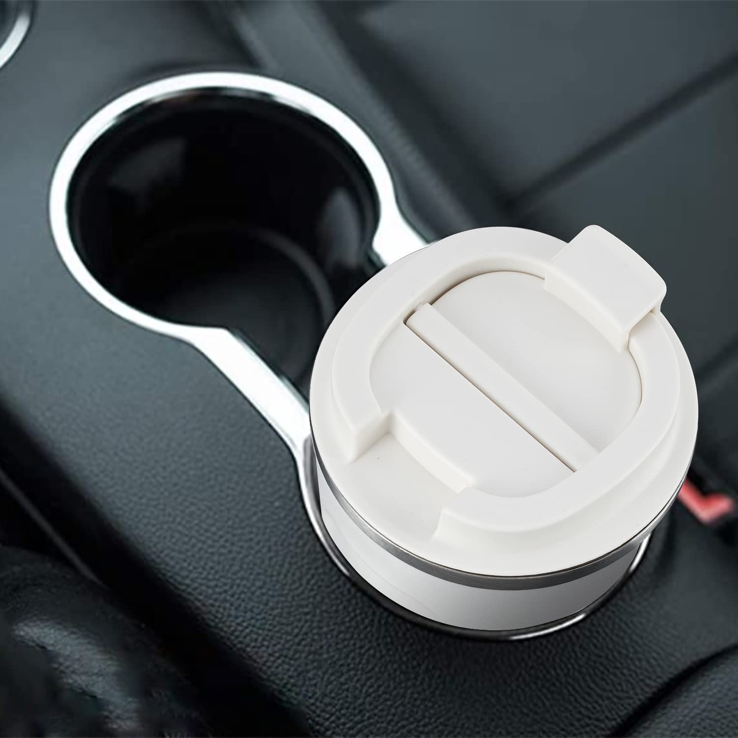BALLOJI Customized Coffee Mug With Name - 380ML Vacuum Insulated Double Walled Travel Mug With Leak Proof Lid for Hot Cold Drinks, Tea - Car Coffee Cup