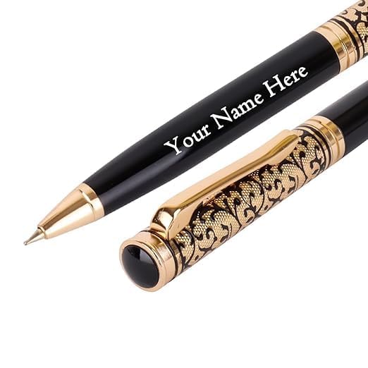BALLOJI Customized Luxury Pen With Name With Matal Box